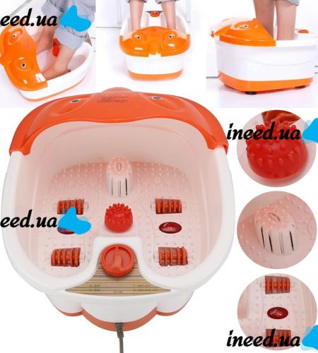 Гидромассажная ванна для ног и стоп Multifunction Footbath Massager SQ-368, электрическая массажная ванночка, ванна-массажер с эффектом джакузи