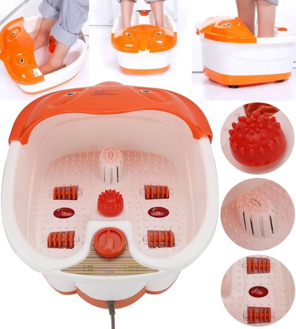 Гидромассажная ванна для ног и стоп Multifunction Footbath Massager SQ-368, электрическая массажная ванночка, ванна-массажер с эффектом джакузи