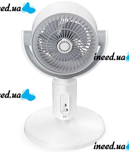 Floor standing cordless fan Circulation Fan F1 tabletop air cooler with remote control, timer and height adjustment 5 modes from USB