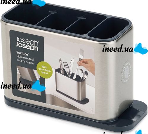 Joseph AND586 Cutlery Organizer Table Collapsible Knife Storage Stand Kitchen Container Spoon Fork Dryer for Kitchen