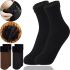 Универсальные женские термо носки Thermal Fashion Socks XD-01 35-41 размер с начесом, Утепленные зимние носочки на меху, Пара носков XD-02