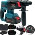Будівельний акумуляторний перфоратор Makita DHR330Z 36V 4AH 2 акумулятора, бездротовий електроперфоратор Макіта для свердління з ударом в кейсі