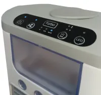 Настольный вентилятор с увлажнителем Ice Cooler K918 600 мл с RGB подсветкой, Мини кондиционер увлажнитель воздуха с отсеком для льда от USB