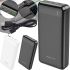 Внешний аккумулятор повербанк Power Bank Borofone BJ19A 20000mAh PD20W+QC3.0 с быстрой зарядкой, Портативное зарядное устройство батарея 2 выхода
