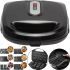 Электрическая сэндвичница, бутербродница Sandwich Maker Opera OP-909 2500W с 6 съемными формами гриль, вафельница, орешница с антипригарным покрытием