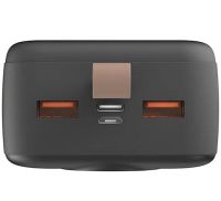 Портативное зарядное устройство Power Bank Lenyes PX387D 30000mAh 22.5W с LED дисплеем Внешний аккумулятор повербанк USB TYPE-C для зарядки телефона