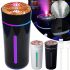 Беспроводной автомобильный увлажнитель воздуха Aroma Humidiifer H20 с RGB подсветкой, Аккумуляторный аромадиффузор USB HP227 в авто и для дома