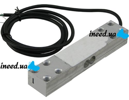 Одноточечный тензодатчик LOAD CELL-350KG для торговых весов до 350 кг, тензометрический измерительный датчик для электронных весов до 350кг 7493