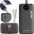 Портативное зарядное устройство Power Bank Lenyes PX387D 30000mAh 22.5W с LED дисплеем Внешний аккумулятор повербанк USB TYPE-C для зарядки телефона