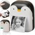 Детский беспроводной мини термопринтер Penguin GM05 для печати фотографий и этикеток, блютуз принтер Пингвин с термопечатью A8 для Android IOS