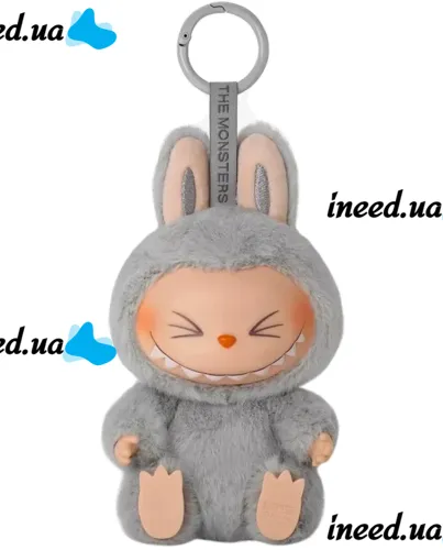 Детская плюшевая игрушка брелок Labubu Have a Seat CE13D 14 см, Мягкая фигурка сюрприз Лабубу с брелком для сумки v3 series для детей