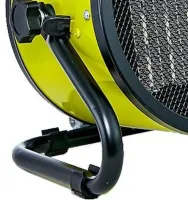 Теплова гармата Grunfeld GG1506-2 3000W 3 режими до 280 м3/год, Електричний підлоговий обігрівач тепловентилятор NF-002 3кВт від мережі Жовтий