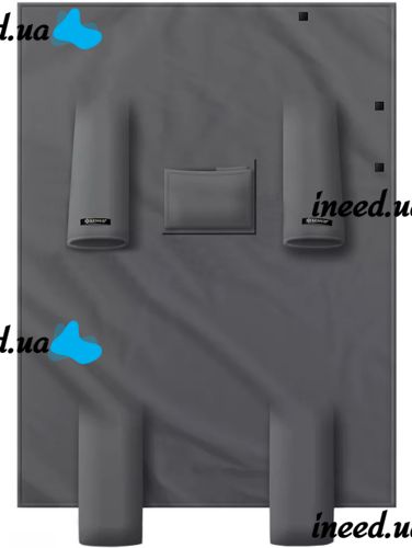 Универсальный оверсайз плед халат Kesser 170x140 см для всего тела с большими карманами и регулировкой рукавов, Теплый комбинезон одеяло для дома