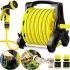 Садовий поливальний шланг з котушкою і розпилювачем ARK Water Hose Reel AND923 10 м для поливу, Котушка барабан для водяного шланга 3/8 " з ручкою