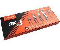 Садовый набор Garden Set 5 предметов SK-5 5 предметов для огорода 2 секатора ножовка ручная пила и садовые ножницы для ухода за растениями