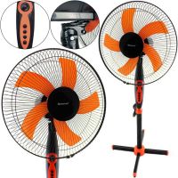 Напольный вентилятор Domotec MS-1620 с таймером 44 см stand fan Timer 17" 40W