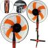 Floor fan Domotec MS-1620 with timer 44 cm stand fan Timer 17" 40W