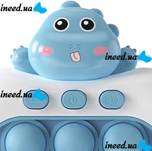 Детская игрушка головоломка Quick Pop It Baby Dragon интерактивная электронная приставка антистресс поп ит для снятия стресса на батарейках от 3-х лет
