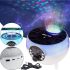Настольная смарт колонка проектор RGB Starry Sky BT-2203 с диско шаром и беспроводной зарядкой Аккумуляторный Bluetooth ночник с подсветкой ZQS2226