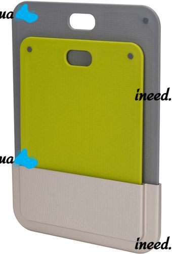 Набор разделочных досок Joseph Door Store MAG-715 комплект кухонных разделочных досок для нарезки с подставкой для хранения и креплением на дверцу