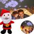 Детская плюшевая игрушка ночник Санта Клаус Star Belly с проектором звездного неба, Мягкая игрушка-ночник Дед Мороз Стар Белли для детей с подсветкой