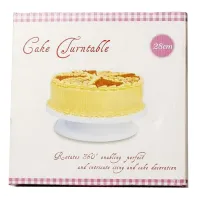 Вращающаяся подставка Cake Turntable для изготовления и декорирования торта 28 cм Тортовница, Поворотный стол поднос для украшения торта 360 градусов