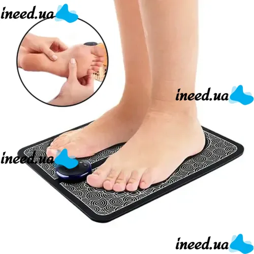 Automatic Vibrating Massage Mat for Feet and Feet EMS Foot Massager, Relaxing Myostimulator Massager Stimulating Blood Circulation