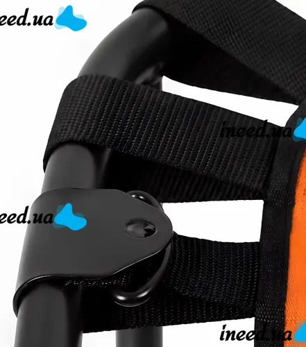 Батут для фитнеса и дажмпинга Neo Sport BT-1707 105 см круглый джампер с регулируемой ручкой для тренировок дома взрослых и детей до 150 кг Черный