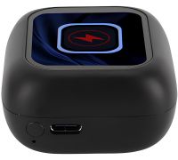 Беспроводные Bluetooth наушники Digital Display Headset ANC LX-10 вакуумные вкладыши с сенсорным LED дисплеем TWS гарнитура в кейсе LX10 Earbuds