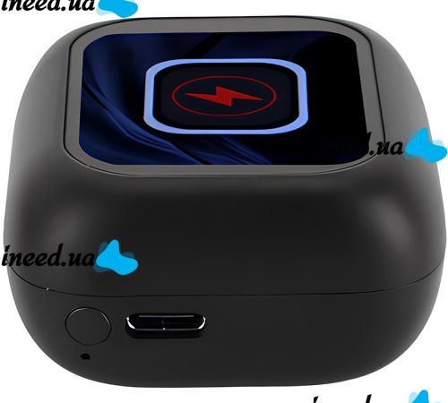 Беспроводные Bluetooth наушники Digital Display Headset ANC LX-10 вакуумные вкладыши с сенсорным LED дисплеем TWS гарнитура в кейсе LX10 Earbuds
