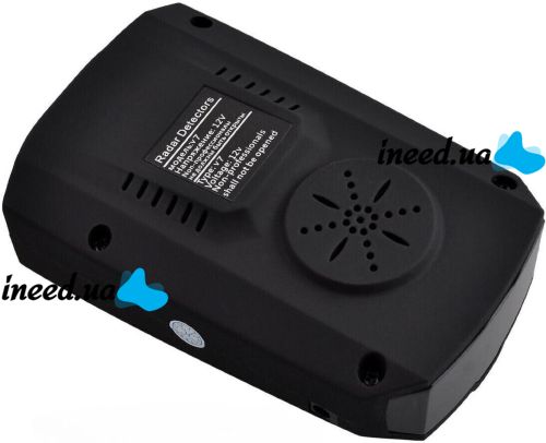 Автомобильный лазерный антирадар Radar Detectors T9-V7 детектор радиолокатора, радар обнаружитель измерения скорости с LED дисплеем на 360° V7