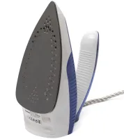 Складной ручной утюг Domotec MS-1118 1000W с регулятором температуры и резервуаром для воды, Паровой отпариватель Домотек с керамической подошвой