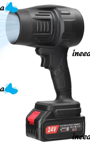 Cordless Blower ETP LD18-21V Cordless Blower ETP LD18-21V for snow and leaf removal with 2 batteries, Cordless Dust Blower Black