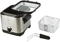 Fryer Crownberg CB-5542 for 1.5 liters 1200 W kitchen device with removable bowl for cooking and frying fries, nuggets