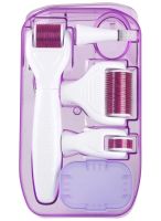Mesoroller for Face and Body Customs Derma Roller System 5 in 1 Skin Care Kit, Anti-aging Dermaroller with Titanium Microneedles AND 1-17