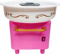 Апарат для приготування солодкої вати Cotton Candy Make NJ - 228 Рожевий автоматичний пристрій міні-машина для цукрової вати в домашніх умовах