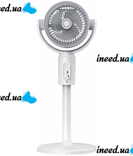 Floor standing cordless fan Circulation Fan F1 tabletop air cooler with remote control, timer and height adjustment 5 modes from USB