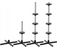 Garden Line 26X-82 Floor-Standing Wheel Storage Rack for 4 Wheels (up to 100 kg)—Vertical Stand for Car Tires and Rims, 105×45 cm