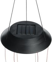 Садовая подвесная лампа Solar Wind с 6 LED разноцветными шарами, водонепроницаемый уличный светильник, декоративный фонарь на солнечной батарее