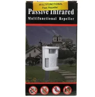 Многофункциональный отпугиватель животных Pest Repeller Aosio AN-B010 ультразвуковое устройство с индикатором и датчиком движения от сети