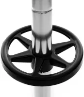 Garden Line 26X-82 Floor-Standing Wheel Storage Rack for 4 Wheels (up to 100 kg)—Vertical Stand for Car Tires and Rims, 105×45 cm