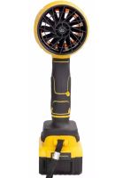 Акумуляторна повітродувка фен DeWalt DCE90E 20V 5Ah для прибирання снігу та листя з 2 акумуляторами, Бездротова дуйка Деволт для видалення пилу