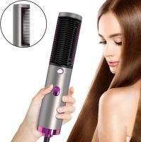 Фен расческа выпрямитель 2 в 1 Hair Dryer And Styler XR-8802 для сушки любого типа волос, Стайлер для укладки горячим воздухом 800W JMJ-189