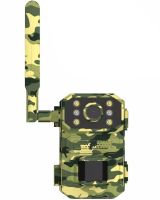 Фотоловушка для охоты Филин Hunting ESCAM QF380 Solar 4G с датчиком движения и солнечной панелью Уличная камера с LTE-модулем от аккумулятора 18650 Камуфляжная
