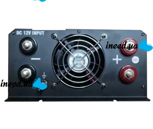 Автомобильный инвертор UN-3063 9000W 12V-220V, Авто преобразователь напряжения тока от прикуривателя и аккумулятора 12В 9000В с защитой от перегрева