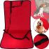 Автомобільна накидка на автомобільне сидіння для тварин Pet Seat Cover Paws, водонепроникний чохол від подряпин собак і кішок в машину Червона