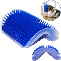 Массажная щетка-чесалка для кошек Hagen Catit Self Groomer для груминга Угловая щетка чесалка для котов и собак Игрушка для животных для самогруминга