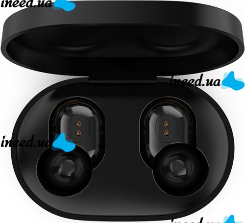 Беспроводные Bluetooth наушники Xiaomi Redmi AirDots 2 PRO Black вакуумные наушники-гарнитура, шумоподавлением и микрофоном в кейсе блютуз USB Черные