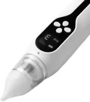 Детский аккумуляторный назальный аспиратор Baby Nasal Aspirator NS-D1004 электрический соплеотсос для носа с насадками и встроенной музыкой от USB