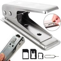 Ножницы для обрезки сим карт Nano Sim Cutter BK-7295 универсальное приспособление, степлер резак для стандартных карточек телефона до формата нано